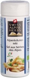 SWISS ALPINE HERBS Bio Alpenkräuter Salz Dose, 60 g