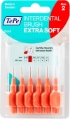 TEPE Interden Brush 0.50mm x-soft rou blist 6 pièces