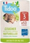 Tidoo Couches taille 3 M, 4 - 9 kg, 50 pièces