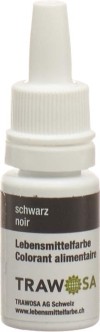 TRAWOSA colorant alimentaire noir 10 ml