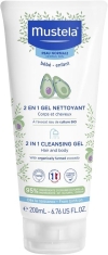MUSTELA 2en1 Gel nettoyant peau norm (nv) 200 ml