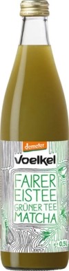 Voelkel fairer Eistee Grüner Tee Matcha, 500 ml