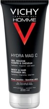 VICHY Homme gel douche hydratant revigorant 200 ml