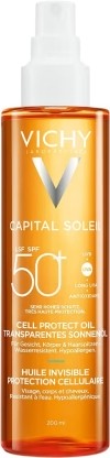 Vichy Capital Soleil Cellprotect Oil LSF50+, 200 ml