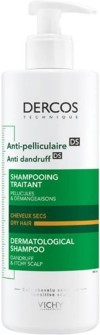 Vichy Dercos Anti Dandruff DS Shampoo trockenes Haar, 390 ml