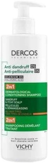 Vichy Dercos Anti Dandruff 2in1 Shampoo, 390 ml