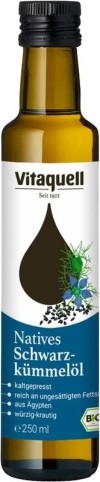 Vitaquell Schwarzkümmeöl, 250 ml