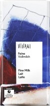 Vivani Chocolat au lait fin, 80 g