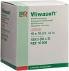 L & R Vliwasoft Schlitzkompresse 10x10cm, 50 x 2 Stück