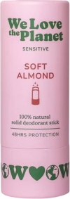 We love the planet Déodorant Stick Amande Douce, 40 g