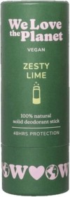 We love the planet Déodorant Stick Citron Vert Zesté, 40 g