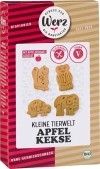 Werz 4 Korn kleine Tierwelt Apfel Kekse glutenfrei, 150 g