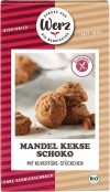 Werz Mandel Kekse Schoko glutenfrei, 110 g