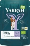 YARRAH Bio Katzenfutter Filets mit Truthahn in Sosse, 85 g