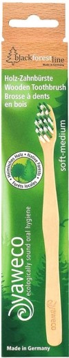 Brosse à dents en bois adultes, 1 pièce