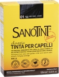 SANOTINT Haarfarbe 01 schwarz