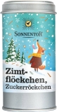 SONNENTOR Zimtflöckchen Zuckerröckchen Streudose, 70 g