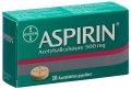 ASPIRIN Kautabletten 500mg, 10 Stück