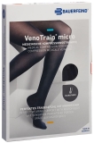 Bauerfeind VT MICRO AG CCL2 M p/l pied fermé picots noir,1 paire
