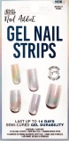 Ardell Nail Addict Gel Strips Moonlit Pearl, 16 pièces