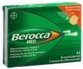 Berocca MED Brausetabletten Orangenaroma, 45 Stück