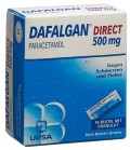 DAFALGAN Direct Granulat 500mg Rote Beeren, 16 Stück