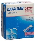 DAFALGAN Direct Granulat 250mg Erdbeere, 16 Stück