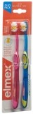 ELMEX Brosse à dents JUNIOR 6-12 ans Duo, 2 pièces