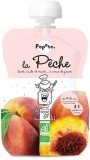 Popote gourde pêche bio, 120 g