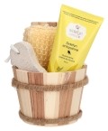 Sidefyn Geschenkset Holzkübel Duschcreme Sidefyn entspanne