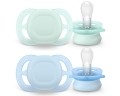 Avent Philips Nuggi Ultra Start 0-2M hellgrün/hellblau, 2 Stück