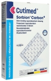 CUTIMED Sorbion Carbon+ 25x35cm, 10 pièces