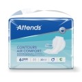ATTENDS CONTOURS 6 Air Regular Einlage, 4 x 35 Stück