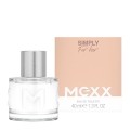 MEXX WOMAN Eau de Toilette Vaporisateur Simply, 40 ml