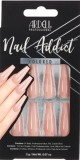 Ardell Nail Addict Colored Nude Pink, 28 pièces