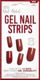 Ardell Nail Addict Gel Strips Pure Paprika, 16 pièces