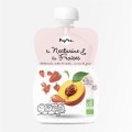 Popote Qgourde fraise nectarine, 120 g