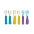 MUNCHKIN Cuillère fourchette Color Reveal 12M+, 6 pièces