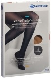 BAUERFEIND VT MICRO AG KKL2 M p/s pied ouvert caramel micropicots, 1 paire