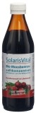 SOLARISVITAL Jus de canneberge bio en bouteille, 330 ml