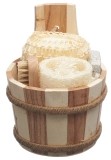 SIDEFYN Geschenkset Holzkübel ohne Produkte