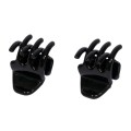 HERBA Ecofriendly Klammer schwarz 2.2cm, 2 Stück