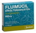 FLUIMUCIL Erkältungshusten Tabletten 600mg, 12 Stück