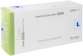 COSALINE Gants examen L Latex Sat bl non p 100 pièces