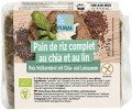 Pural Reis Vollkornbrot Chia Leinsamen glutenfrei, 375 g