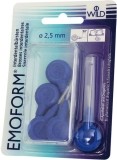 EMOFORM brosse interdentaire 2.5mm bleu fonc 5 pièces