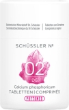 PHYTOMED SCHÜSSLER Nr2 Calc phos Tabl D 6 1 kg