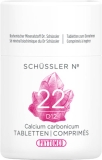 PHYTOMED SCHÜSSLER Nr22 Calc carb Tabl D 12 100 g