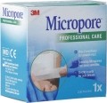 3M MICROPORE VLIES sparadrap sans Dispenser 25mm x 5m blanc refill
