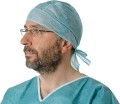 FOLIODRESS Cap Comfort Bandana aqua, 100 pièces